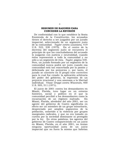 (amicus curiae brief). - Juventud Rebelde