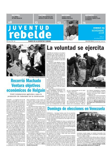 La voluntad se ejercita - Juventud Rebelde