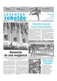 Denuncia de una vergüenza - Juventud Rebelde