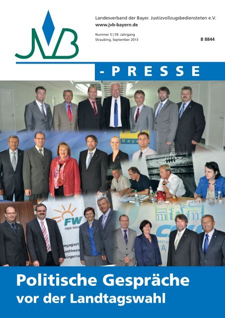 September 2013, Nr. 5 - JVB Landesverband der Bayerischen ...