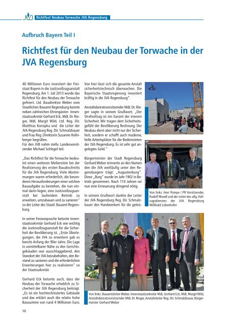 September 2013, Nr. 5 - JVB Landesverband der Bayerischen ...
