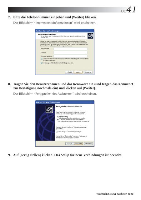 MP-XP741DE Mobile mini note PC BEDIENUNGSANLEITUNG - JVC