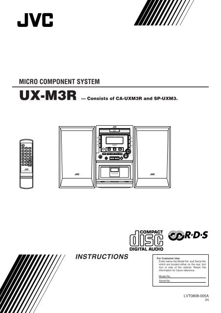 UX-M3R - JVC