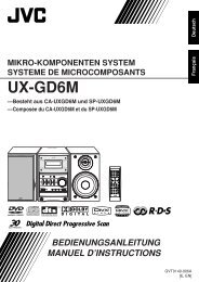 UX-GD6M - JVC