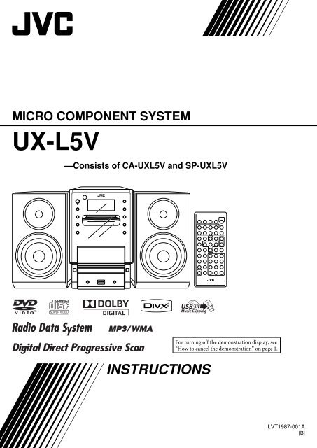 Micro Component System Ux L5v Jvc