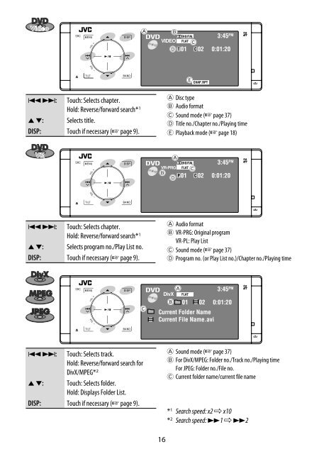 KD-AVX20 - JVC New Zealand