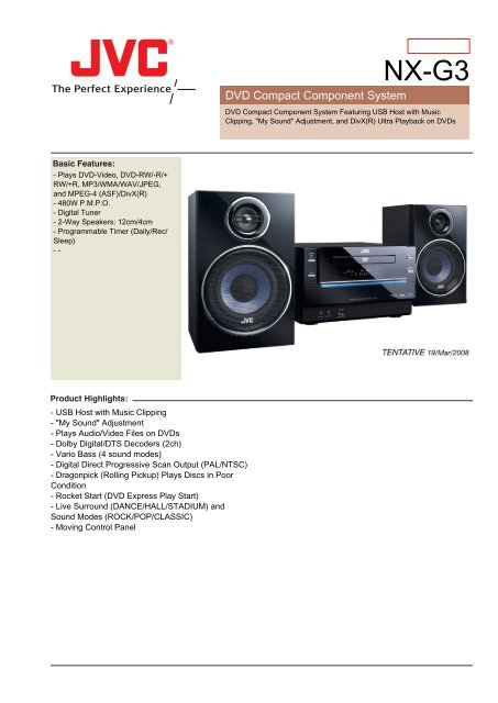 DVD Compact Component System