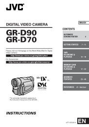 GR-D90 GR-D70 - JVC