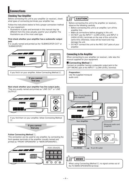 compact component system sx-dw303 powered subwoofer - JVC