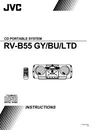 RV-B55 GY/BU/LTD - JVC