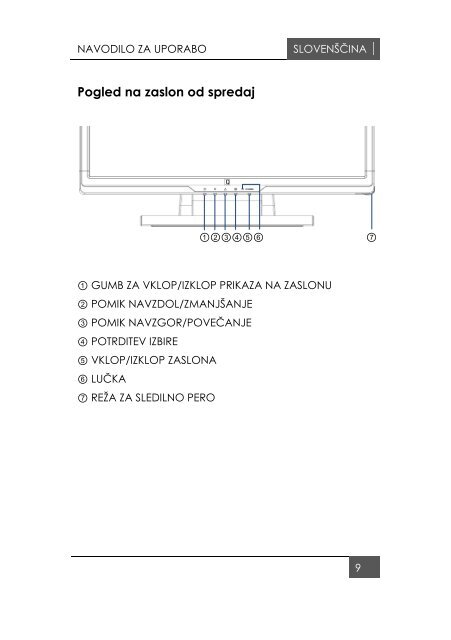 21,5” Widescreen TFT Touchscreen Monitor - Gericom