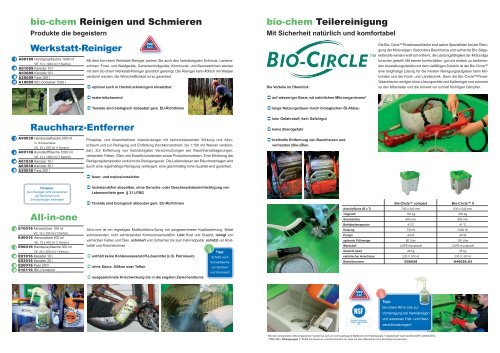 Waldarbeitsmeisterschaft. Eine saubere Sache mit ... - Bio-Circle