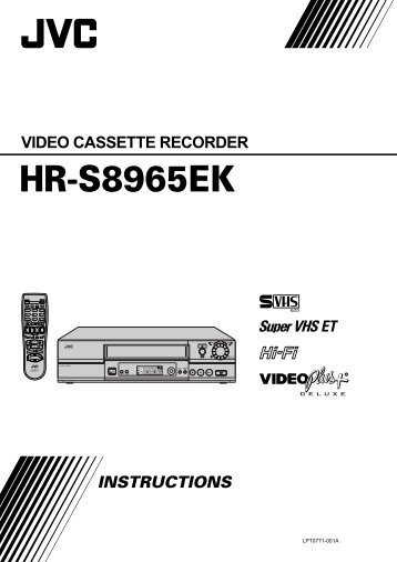 HR-S8965EK - JVC