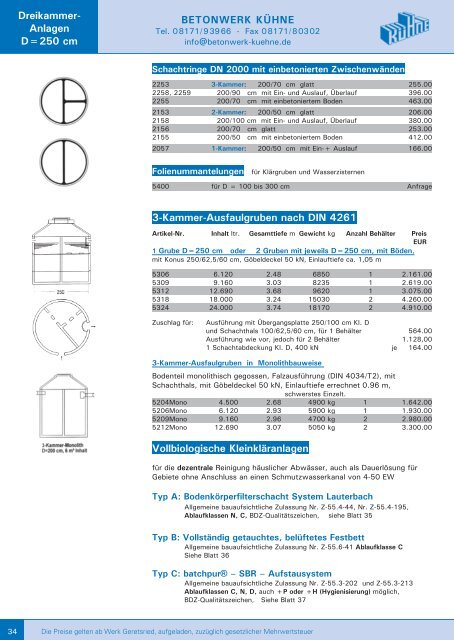 33-37 - Betonwerk Kühne GmbH & Co. KG