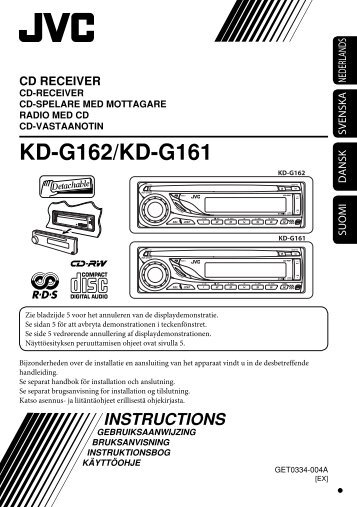 KD-G162/KD-G161