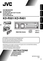 KD-R501/KD-R401