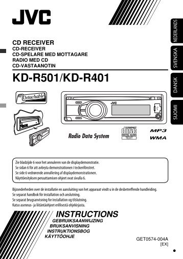 KD-R501/KD-R401