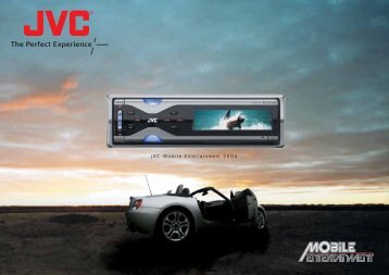 JVC Mobile Entertainment 2004