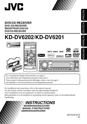 KD-DV6202/KD-DV6201 - JVC