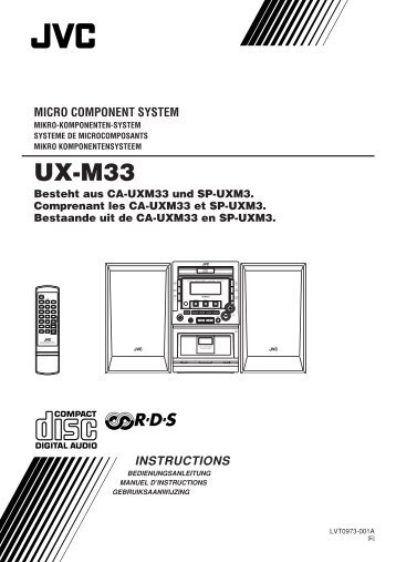 UX-M33 - Jvc