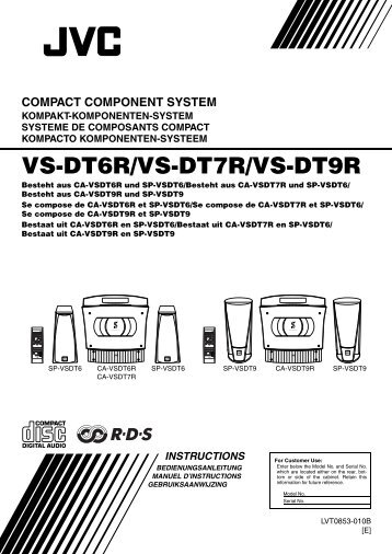 VS-DT6R/VS-DT7R/VS-DT9R - JVC