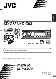 KD-G632/KD-G631 - Jvc.ro