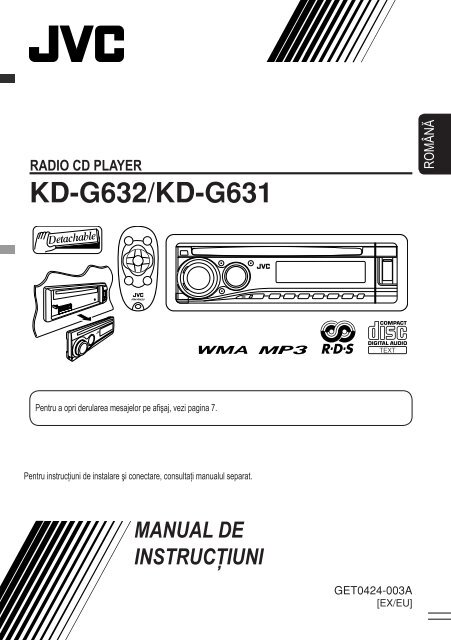 KD-G632/KD-G631 - Jvc.ro