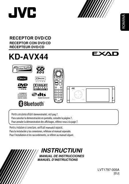 KD-AVX44 - Jvc.ro