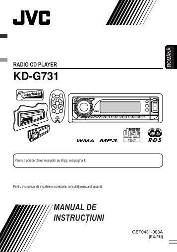 Jvc Kd G731 инструкция
