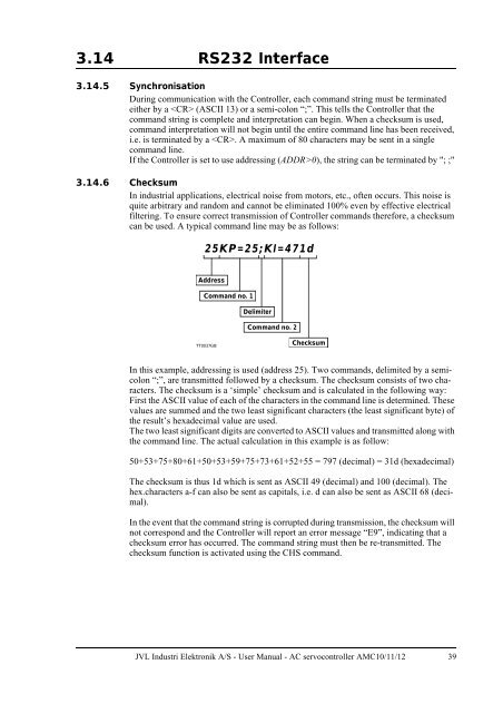 User Manual - JVL Industri Elektronik A/S