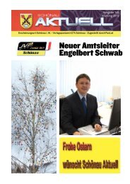 Neuer Amtsleiter Engelbert Schwab - Junge ÃVP SchÃ¶nau