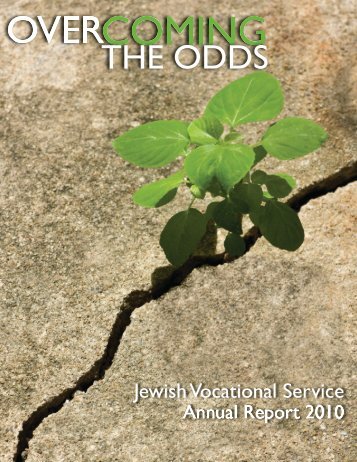 2010 Annual Report - Jewish Vocational Service
