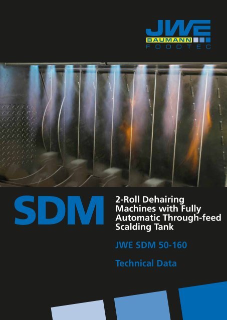 Technical Data SDM 50-160 - JWE GmbH