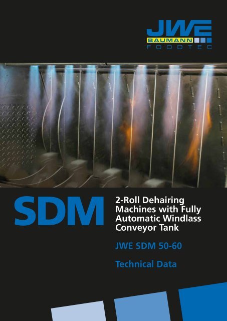 Technical data SDM 50-60 - JWE-Baumann GmbH