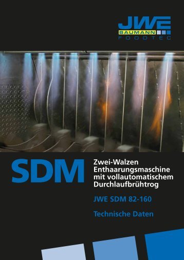 Technische Daten SDM 82-160 - JWE-Baumann GmbH