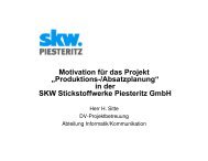 PrÃ¤sentation, Harald Sitte, Stickstoffwerk Piesteritz pdf, 0.3 MB