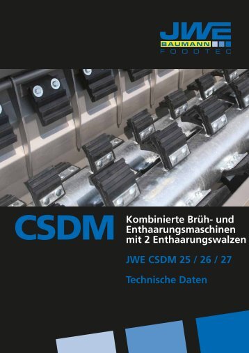 Technische Daten CSDM - JWE-Baumann GmbH