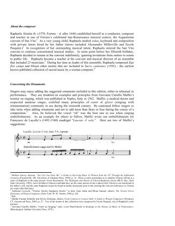 About the composer Raphaela Aleotta - Alliance Music Publications ...