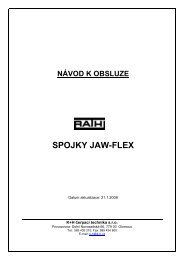 spojky jaw-flex - Čerpadla