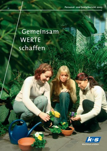 Personal- und Sozialbericht 2003 - K+S Aktiengesellschaft