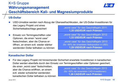 Handout - K+S Aktiengesellschaft