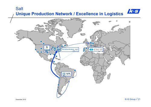 Presentation of Karl Mielke, CEO K+S North America Salt Holdings ...