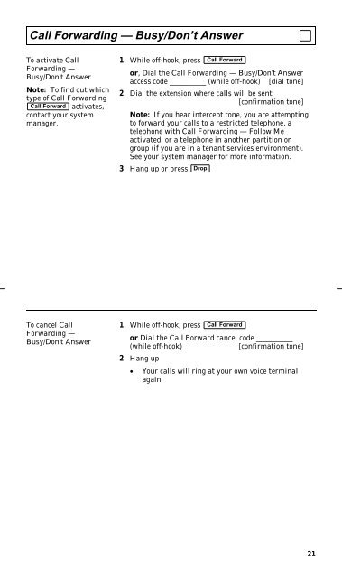 DEFINITY Communications System Generic 2 and System 85