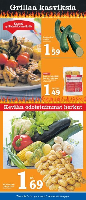 Grilli kuumaksi - K-supermarket