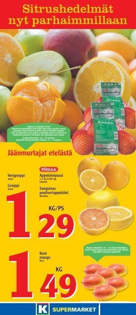 -25 % -49 % -35 % -26 % - K-supermarket