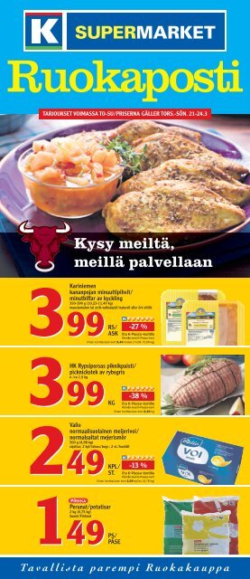 Kysy meiltÃ¤, meillÃ¤ palvellaan - K-supermarket