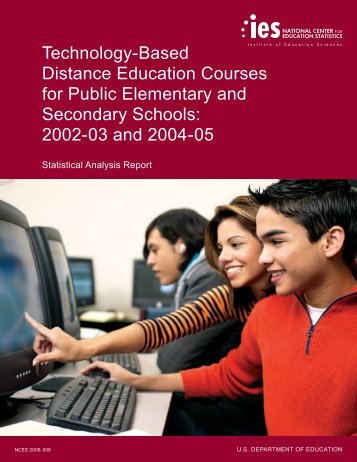 Technology-Based Distance Education Courses for Public ...