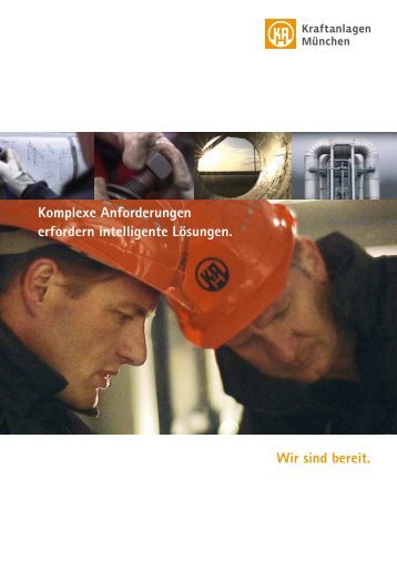 ImagebroschÃ¼re - KAM Kraftanlagen MÃ¼nchen GmbH