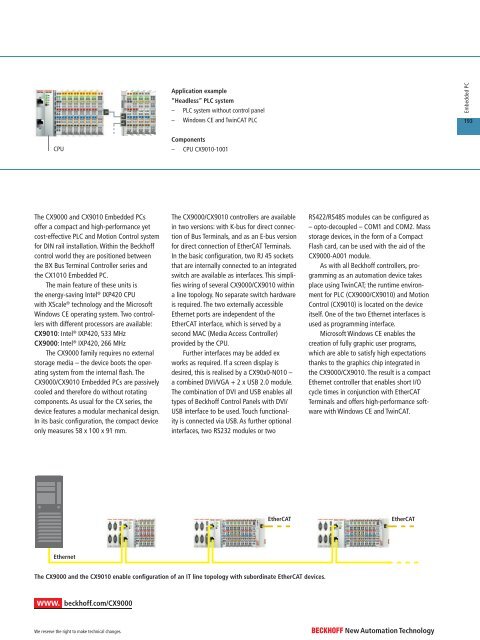 PC/104 Industrial Motherboard - download - Beckhoff