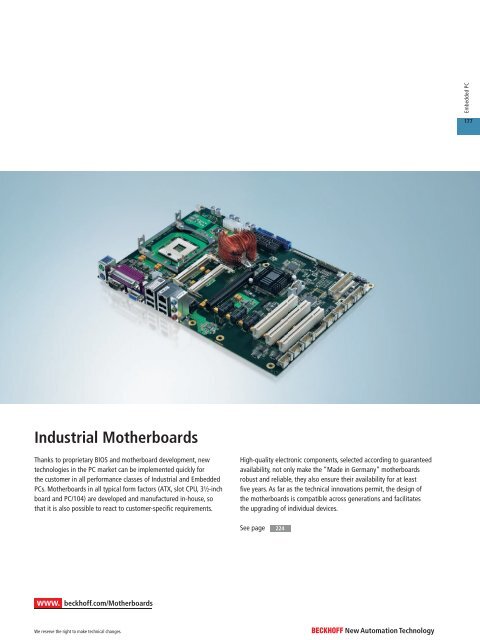 PC/104 Industrial Motherboard - download - Beckhoff